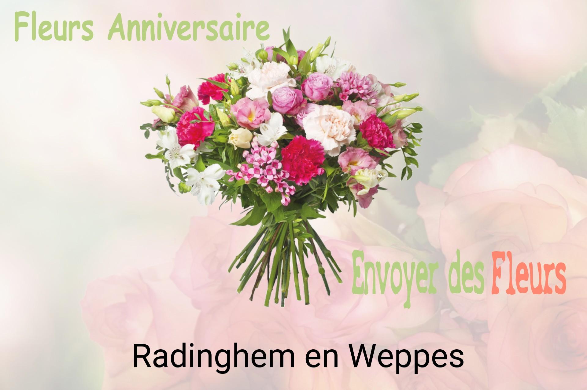 Bouquet de fleurs d’anniversaire livré à Radinghem-en-Weppes