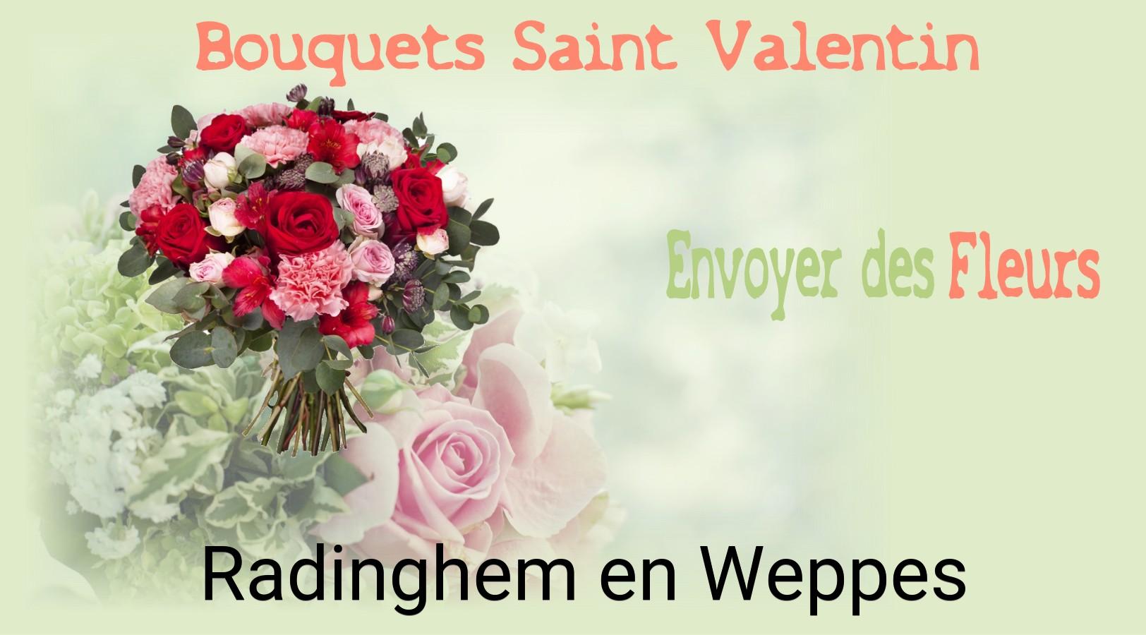 Roses de Saint-Valentin livrées à Radinghem-en-Weppes